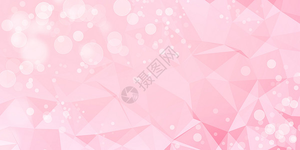 海报标题字几何粉色晶格抽象背景设计图片