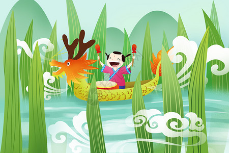 端午节赛龙舟传统节日高清图片素材
