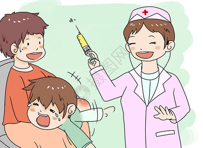 儿童医疗漫画图片