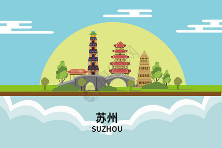 苏州旅游背景图片