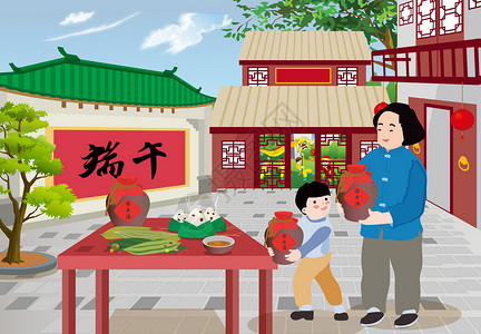 端午节中国儿童高清图片