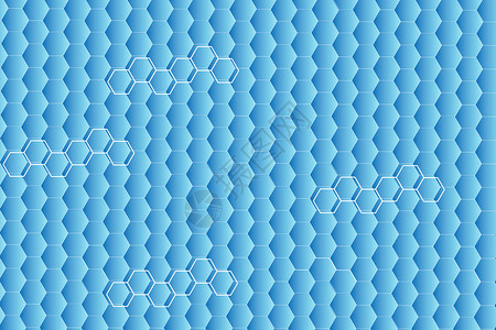 六边形背景六边形空高清图片