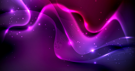 紫色酷炫炫酷星空背景设计图片