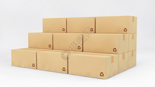 创意包装盒快递包装盒设计图片
