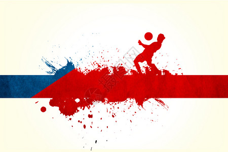 墨点喷溅2018世界杯背景捷克设计图片