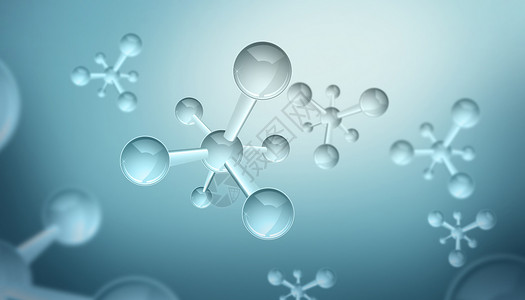 圆形分子结构图设计图片