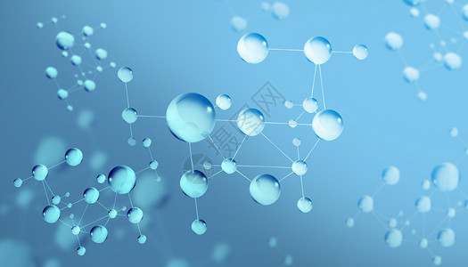 分子模型分子结构图设计图片