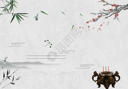 中国茶艺蜻蜓高清图片素材