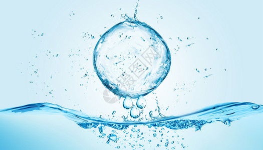 素材水滴创意清凉水滴设计图片