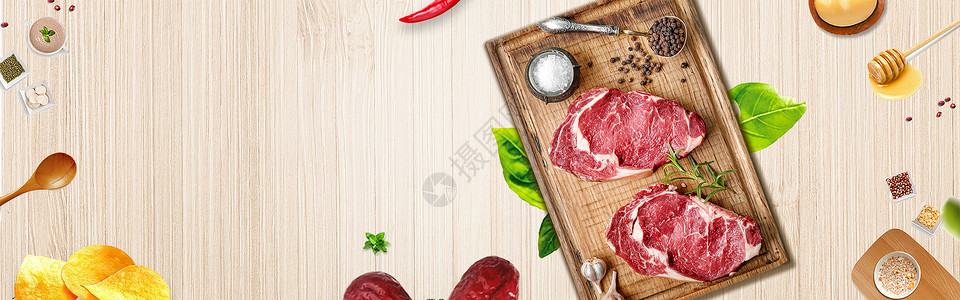 美味羊肉汤海报美食背景设计图片