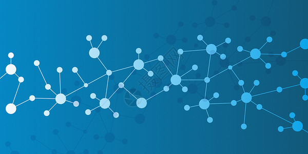 分子科技背景高清图片