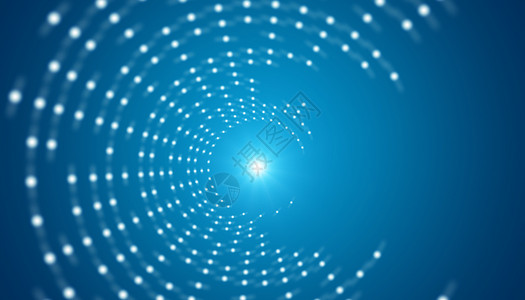 星光隧道科技点状背景设计图片