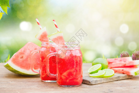 水果杯子夏季西瓜饮料设计图片