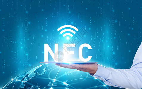 NFC科技背景图片