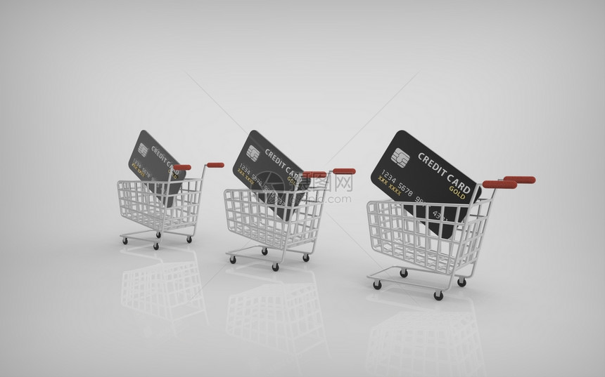 信用卡购物3dm创意图片