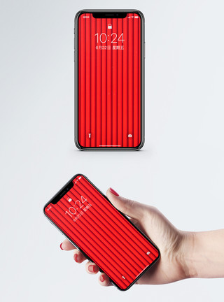 简元素线条背景红色线条背景手机壁纸模板