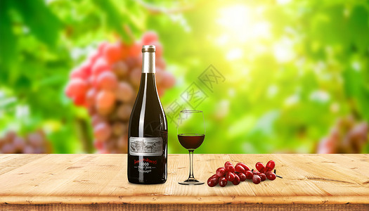 红酒酒具创意庄园葡萄酒设计图片