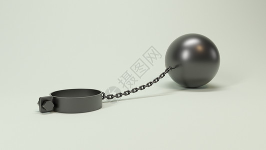 铁链条枷锁压力设计图片