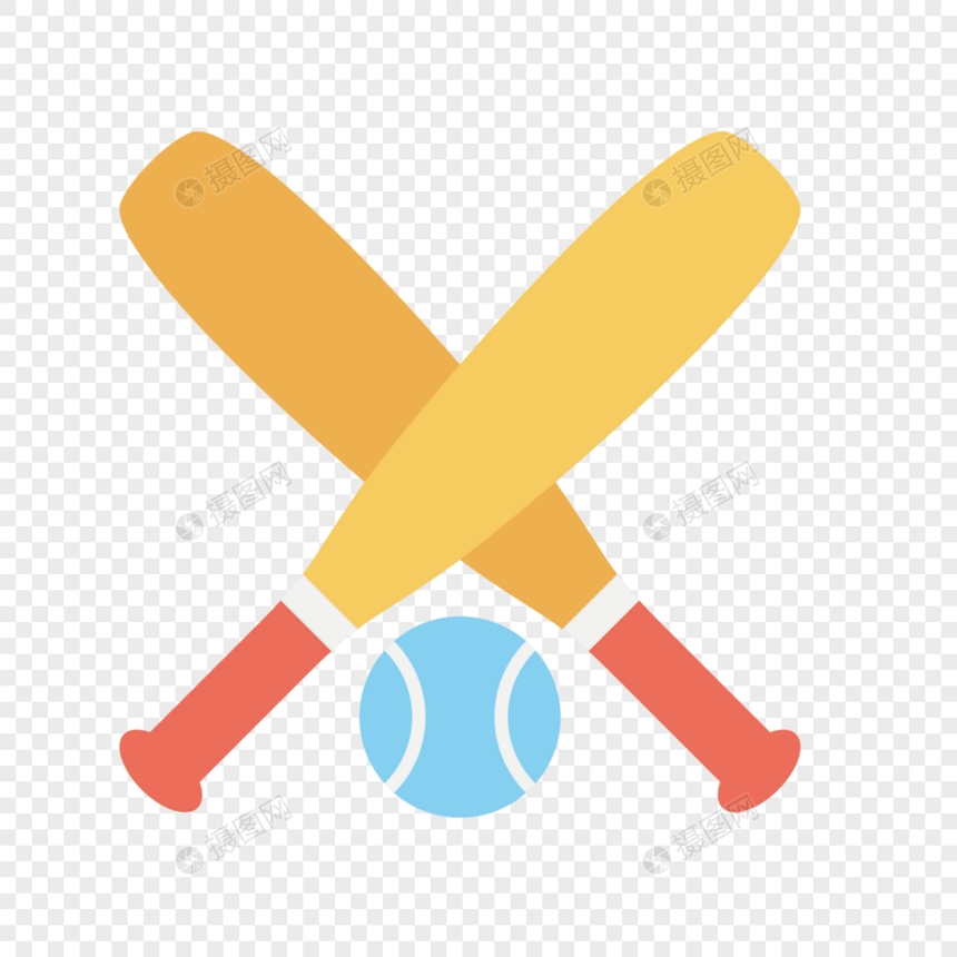 棒球填色图标图片