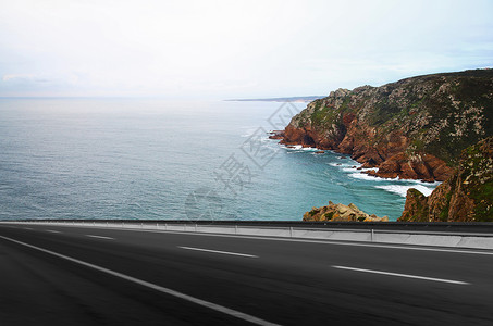 太阳车悬崖公路设计图片
