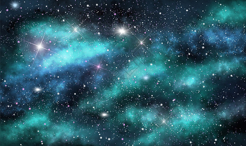 星空银河背景高清图片