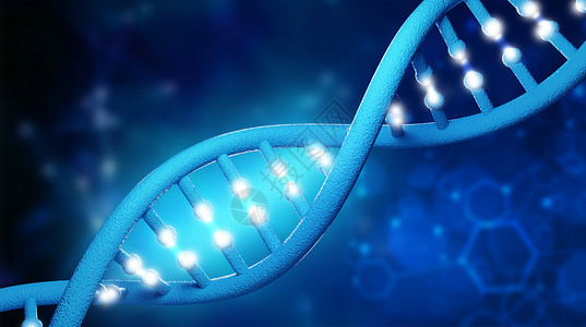 DNA基因螺旋结构背景图片