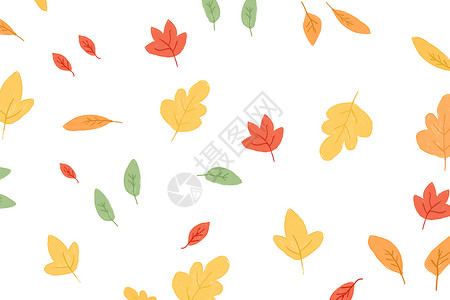 秋天树叶背景图片图片