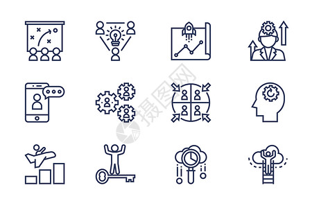 商务图标矢量图标股疯狂高清图片