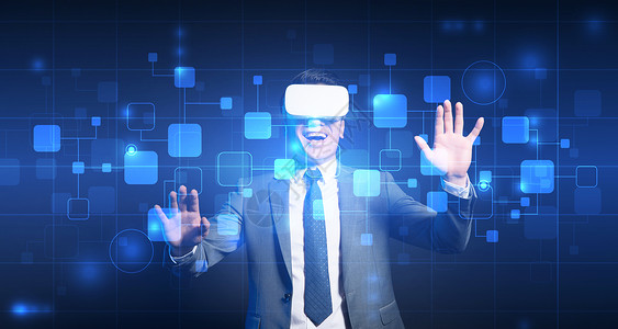 VR科技体验智能科技高清图片素材