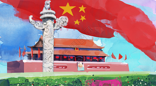 国际中国风插画高清图片