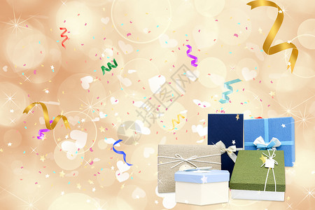 生日礼品心形礼盒设计图片