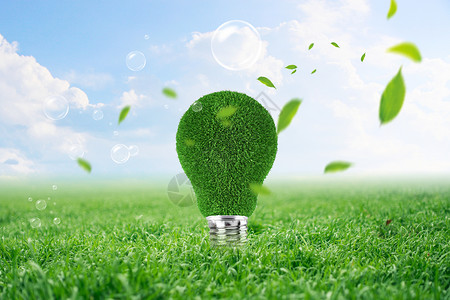 创意绿色环保新能源高清图片素材