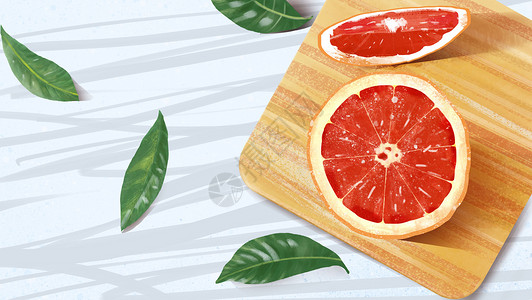 水果插画柠檬装饰元素高清图片