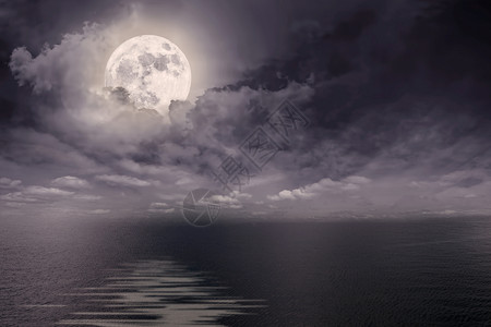 月亮浪漫高清图片素材