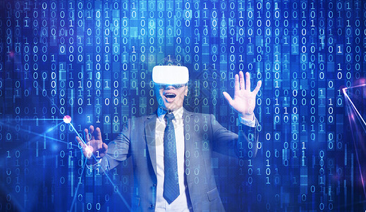 VR科技体验智能高清图片素材