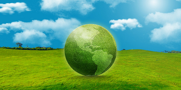 生态环境保护创意能源回收设计图片