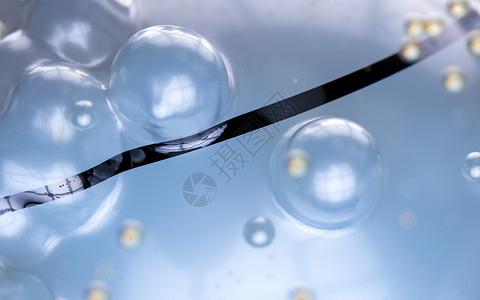 纯净气泡微生物高清图片素材