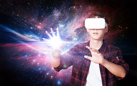 VR虚拟游戏科学高清图片素材