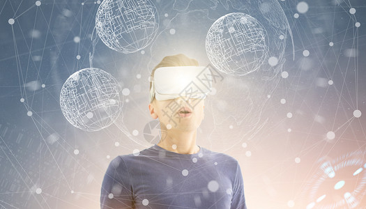 VR虚拟现实科技高清图片素材