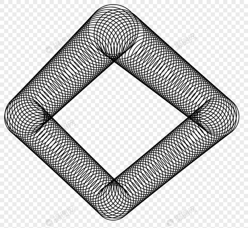 波纹字体O图片