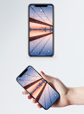 延安高架桥高架桥手机壁纸模板