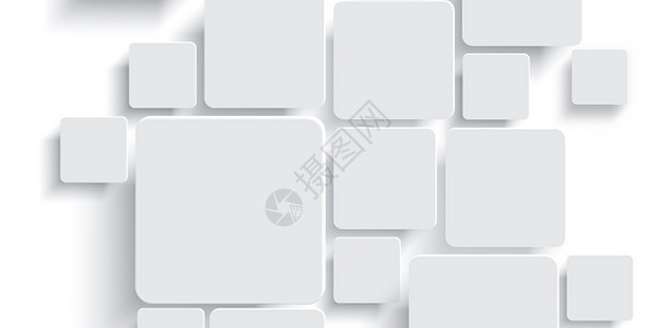 方块科技背景白色方块拼接设计图片