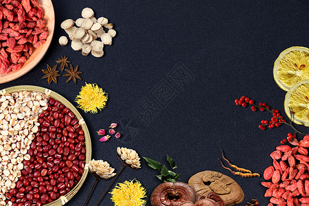 干豆子营养膳食背景设计图片