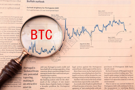 金融危机比特币高清图片素材