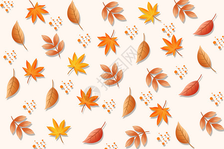 秋天树叶背景秋天背景高清图片素材