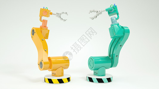 玩具工厂工厂智能机械手臂设计图片
