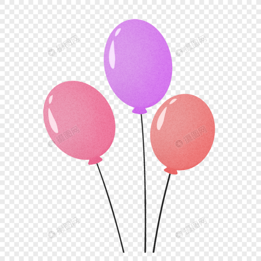 气球元素图片