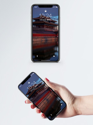 北京古代建筑北京紫禁城手机壁纸模板