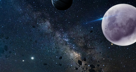 科幻星球背景背景图片