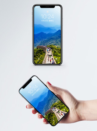 八达岭长城中国长城手机壁纸模板